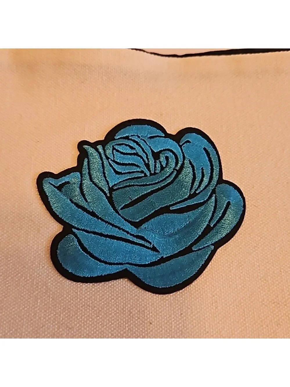 Hand Crafted Canvas Cosmetic Bag Pencil Case Embroidery
